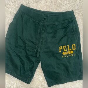 Ralph Lauren Green Polo Shorts